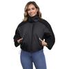 Vintage Style Womens Plush Fleece Bomber Jacket Windproof Warm Loose Fit Lapel Zipper Short Coat Long Sleeves Outerwear Autumn Winter Tops