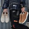 Fashion Men Shoes Leather Casual Suede Shoes Men Non-Slip Rubber Luxury Flats Mens Sneakers Male Leisure Walk Shoes Man Fashion Footwear