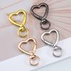 5pcs Pet Dog Buckles Connector Openable Metal Sping Clasp Star Heart Cat Flower Ring Carabiner Keychain Bag DIY Jewelry Findings