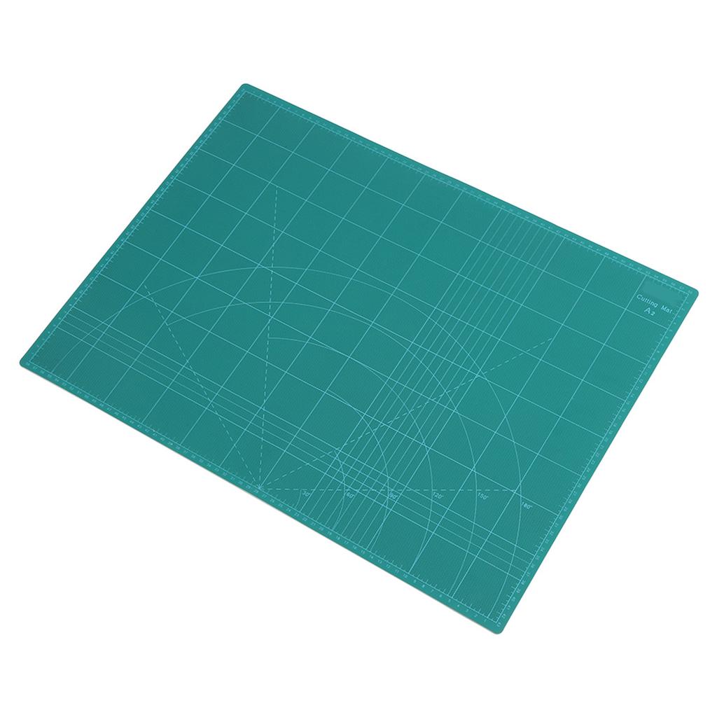 A2 Durable 5 Ply PVC Cutting Mat Cut Pad Board Self Healing Handmade DIY Carving Tool Green