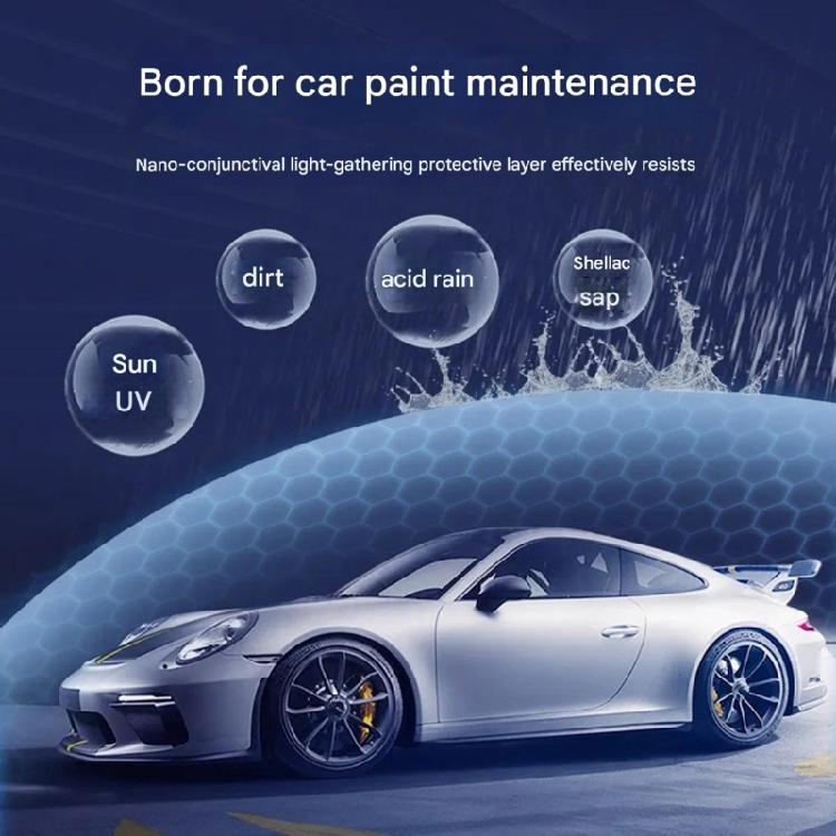 Universal Coating Liquid Agent Car Sprayer Waterless Detailer Protect Paint Glass and Trim Quick Sprayer with Sponge &Towel
