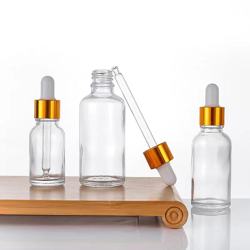 Frosted Glass Dropper Bottle 10ml - Empty Essential Oil & Cosmetic Dispenser
