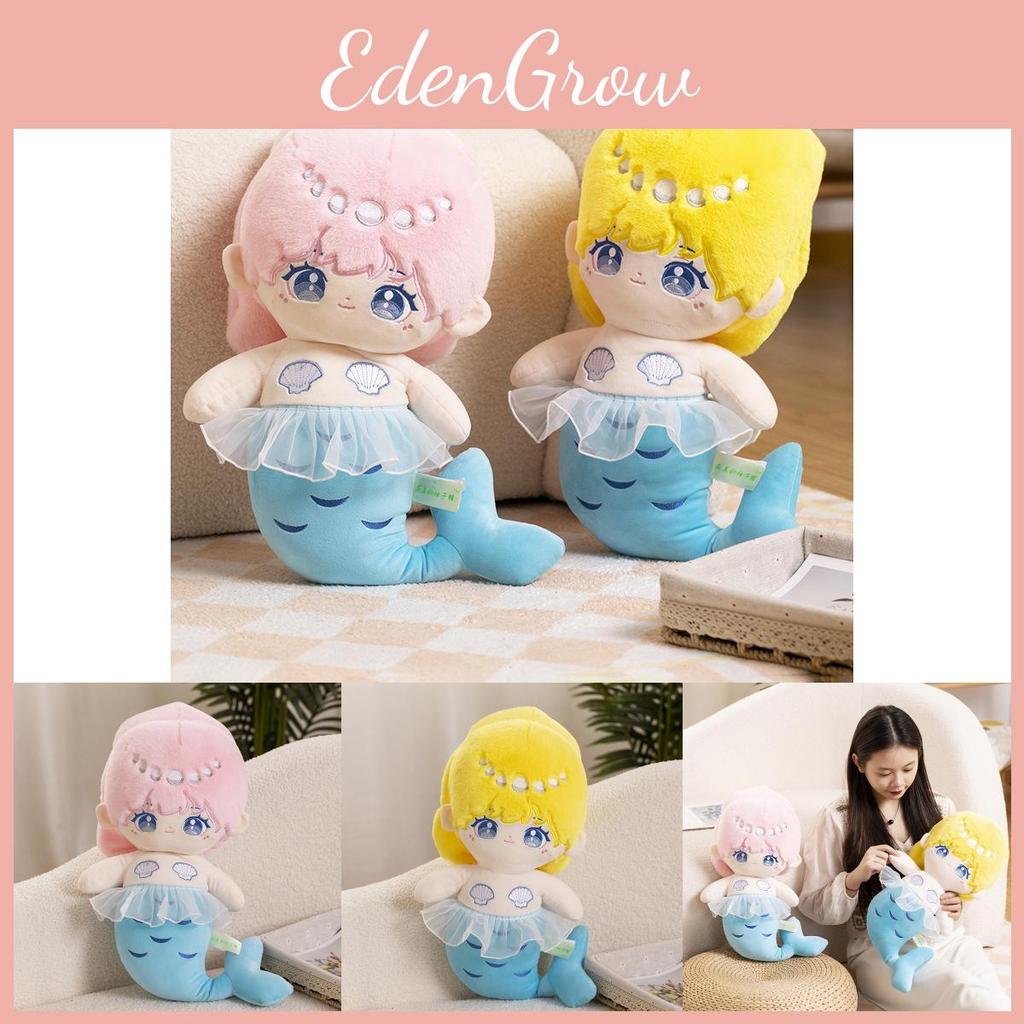 50cm Whimsical Plush Mermaid Stuffed Doll Adorable Design For Kids Gifts Collectors And