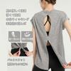 Yodilala Yoga Backless Tank Loose Long Sleeveless Size M Women's Wear, Top, Fit, 2-Way Fit, Flattering, Sleeve, Shirt, Sports, Fitness, Training,