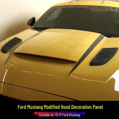 Ford Mustang 2015-2017 Dekorační panel kapoty Samolepicí ozdobná lišta