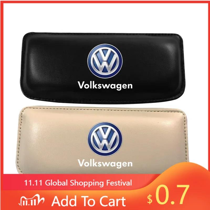Pour VW Chaud 2025 Nouvelle Voiture Porte Console Centrale Côté Coussinet Protecteur Cuir PU Coussinets Doux Relax Pour Volkswagen Polo Golf Passat Scir