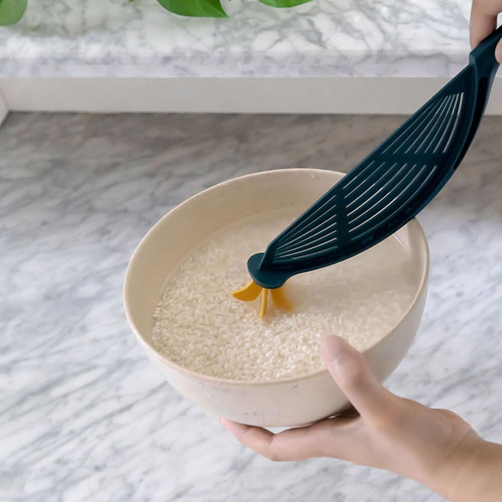 DECHOUS 2pcs Small Hole Rice Sieve Rice Filter Tool Food Prep Strainer Rice Washing Colander Rice Washer Rice Strainer Kitchen Colander Strainer