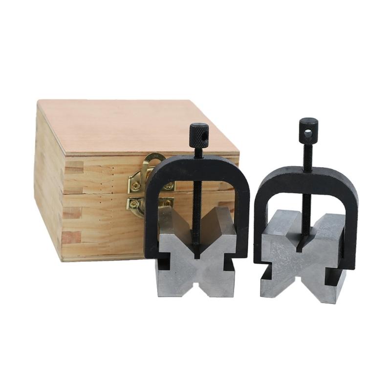 V30 V35 Practical V Shaped Clamp Home Accessory for Stable Workpiece Holding In Complex Machining Environment Use