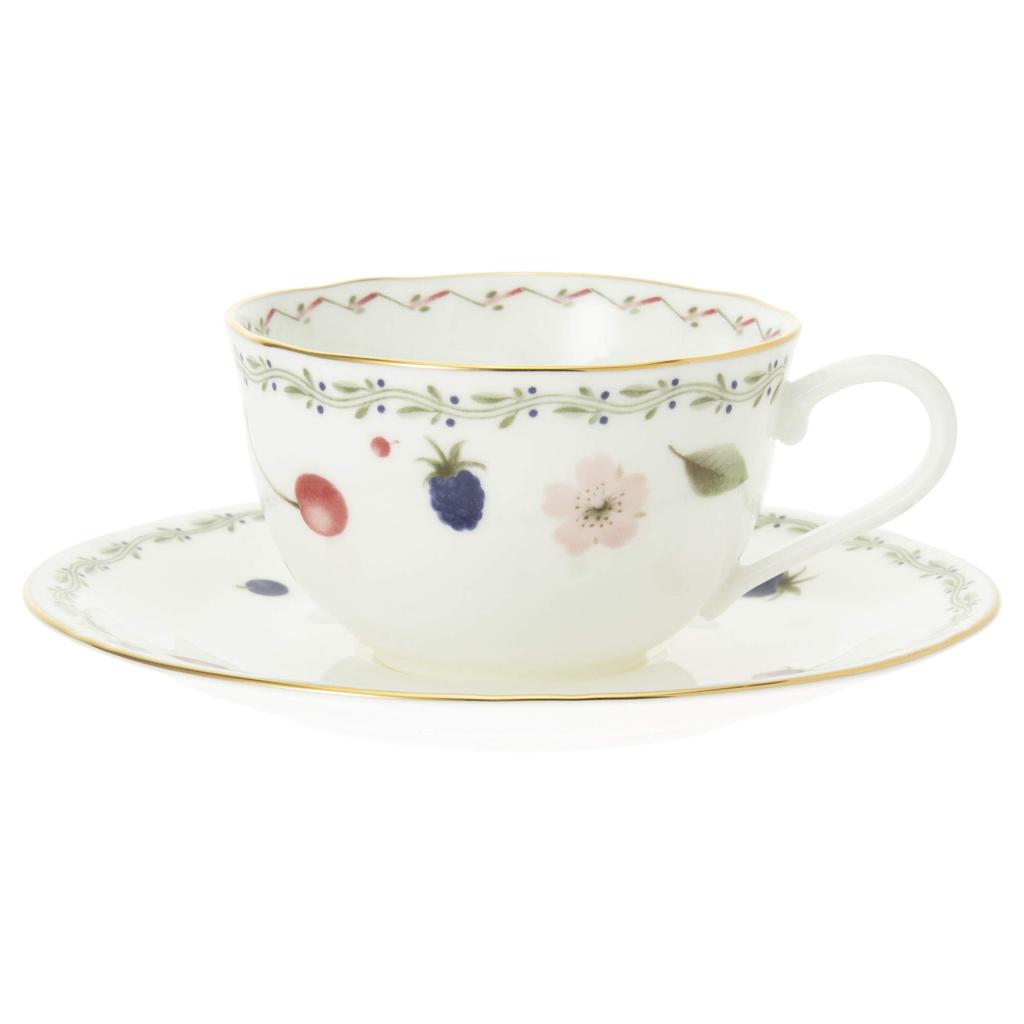 Noritake Portshore Bone China Cup Saucer Set 220cc & (Pair) (Coffee/Tea) (P59387A/4613)