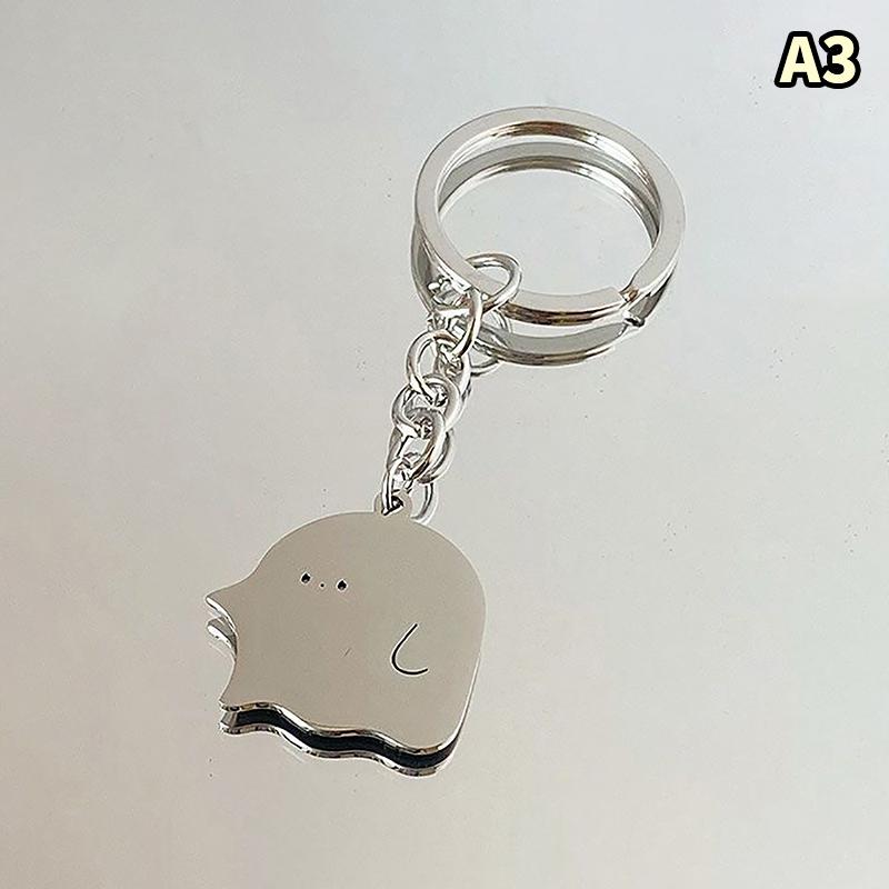 

Мультяшный маленький призрак пара брелок кулон милый брелок сумка ювелирные изделия