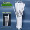 OEING Individually Wrapped Disposable Beverage Straws