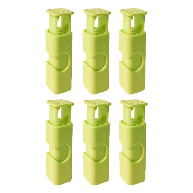 Sele 4pcs Sealing Clip Food Preservation Bag Clip Snack Fresh Food Storage Seal Bag Clips Sealer Clamp Kitchen Storage Tool