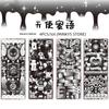 MINKYS New Arrival 4pcs/lot Kpop Photocard Decorative Stickers Laptop Decorative Sticker School Stationery