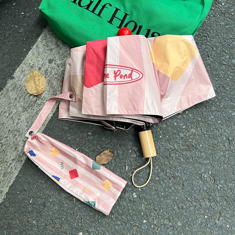 

Зонт женский автоматический солнцезащитный дождевой двойной черный резиновый солнцезащитный козырек тройной складной солнцезащитный зонт