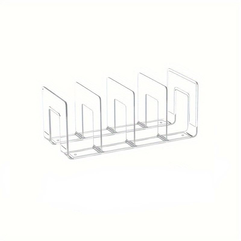 2pcs Clear Bag Storage Rack Divider Shelf Handbag Organizer Acrylic Partition Display Transparent Cabinet Bags Storage Stand