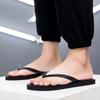 Fashion High Quality Men's Flip Flops Summer Light Beach Slippers Fashion Non-slip Casual Male Sandals Outdoor Black Flip Flop Sandals