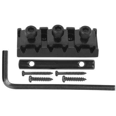 Écrou de blocage de corde de guitare électrique avec barre de rétention de cordes pour tête de manche Vis Clé hexagonale