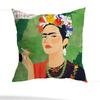 F-Frida K-K Donna Arte Federa Federa Soggiorno Divano Copricuscino Adatto Per Casa Camera da Letto Decorazione Stanza