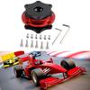 Vehicle Steering Wheel Adapter 8.9cm Diameter Anti Rusts Easy Operate for Racings Enthusiasts Improves Driving Safety