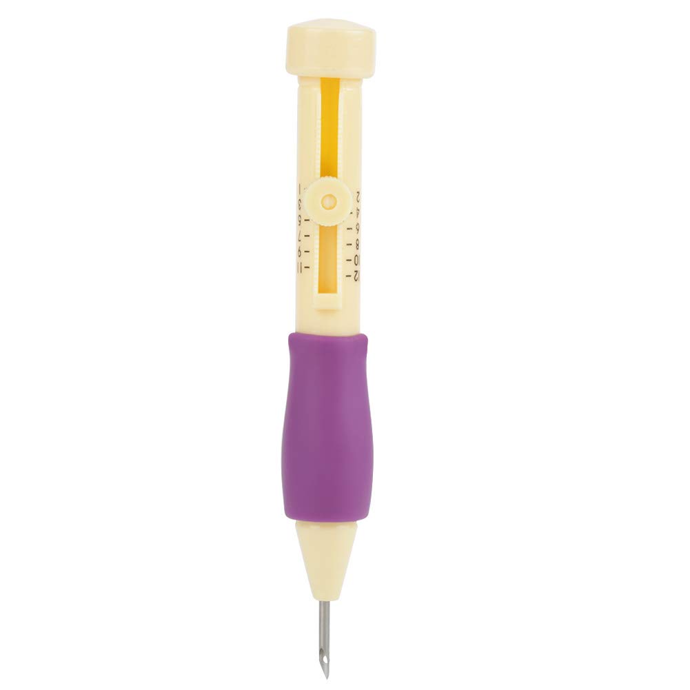 DIY Craft Embroidery Embroidery Punch Needle Punch for Needle Stitch Needle Embroidery Sewing Tool Embroidery Needle Punch Adjustable DIY Craft