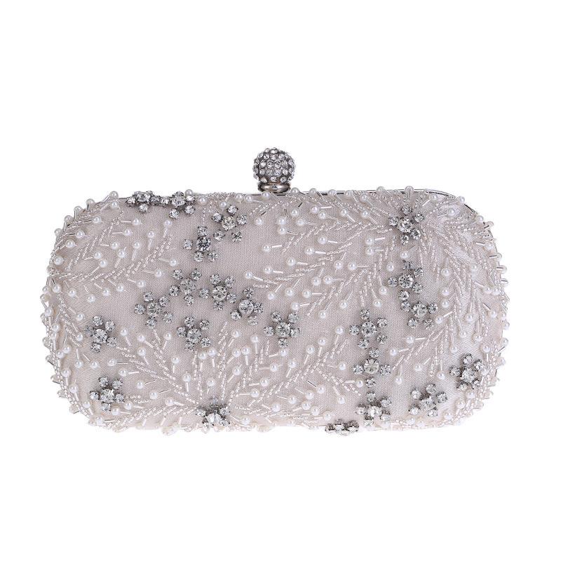 

Glitter Evening Clutch Bag For Women Party Dress Prom Wedding Handbag Purse Lady Shiny Crossbody Shoulder Bags абрикосовий