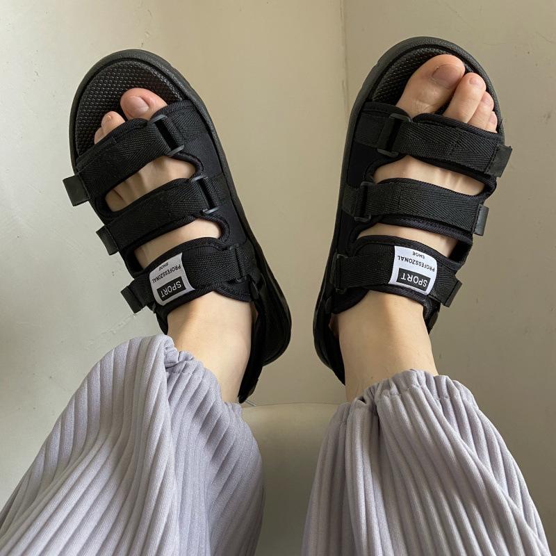 

Fashion Sandals men and women sports beach shoes summer new soft soles outdoor wear couples dual-use slippers ins trend 35-36