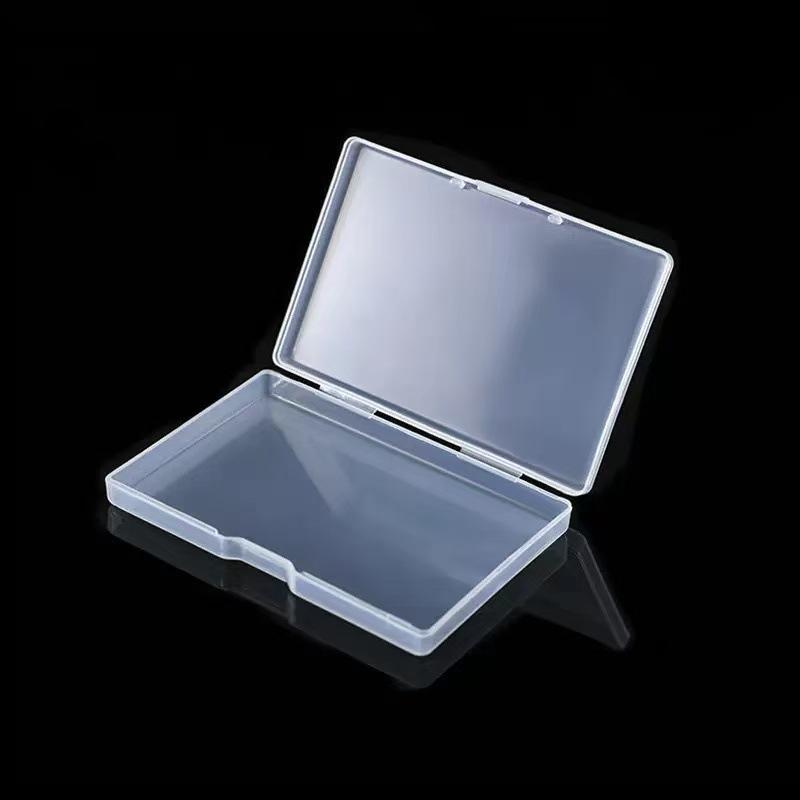 Transparent Rectangular Plastic Storage Box for Hardware and Small Items
