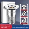 Washbasin Filter Pop-up Core Leaking Plug Washbasin Sink Drain Deodorant Kitchen Universal Filter Floor Drain