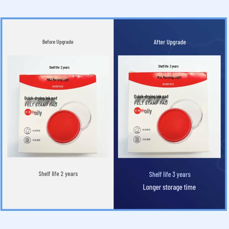 Morning Glory Red Ink Pad Set