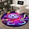 Colorful Octopus Chair Mat - Round Carpet for Home Decor, Office Use, Living Room, Bedroom, Gift Idea0499b