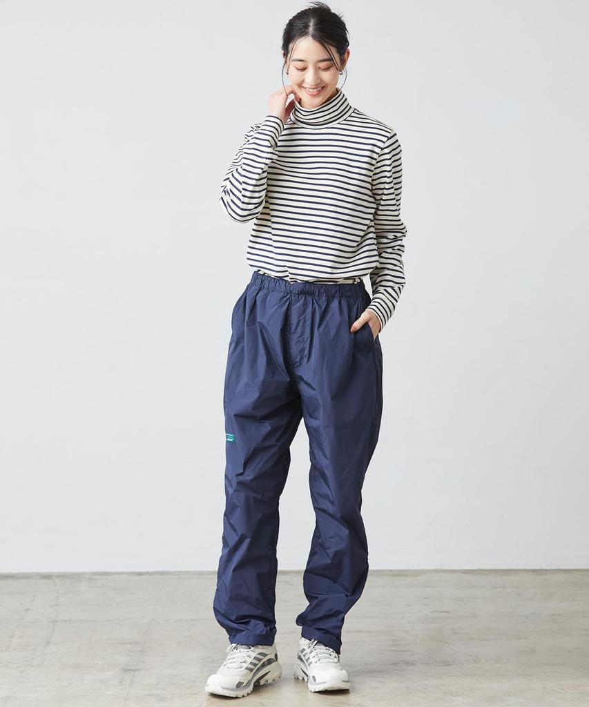 Long Sleeve Turtleneck US Size Dark 1000189810 L.L.Bean Women's Tee, Striped, Fit, Regular, Small, Pine/Classic Navy, Green,