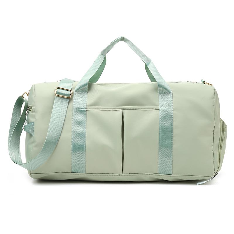 Fitness Bag Dry Wet Separation Training Sports Bag Lulu Same Style Hand Luggage Bag Short Travel Bag Swimming Bag