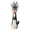 Handcrafted Quirky Animal Vase Modern Whimsical Resin Animal Flower Vase Ornament Decorative Vases for Home Decor