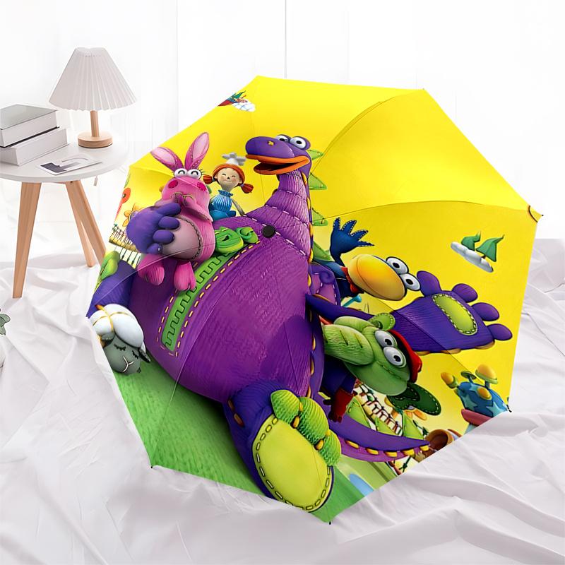 

Dibbo the Gift Dragon: Automatic Opening Umbrella with Foldable Design, 8-Bone Iron Frame, Perfect Festival Gift for Fans and Travelers01043