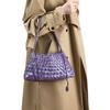 Luxusmode Damen Tasche Tragetasche Handgewebt Handtaschen Mode Retro Handtaschen Vielseitig Unterarm Schultertaschen