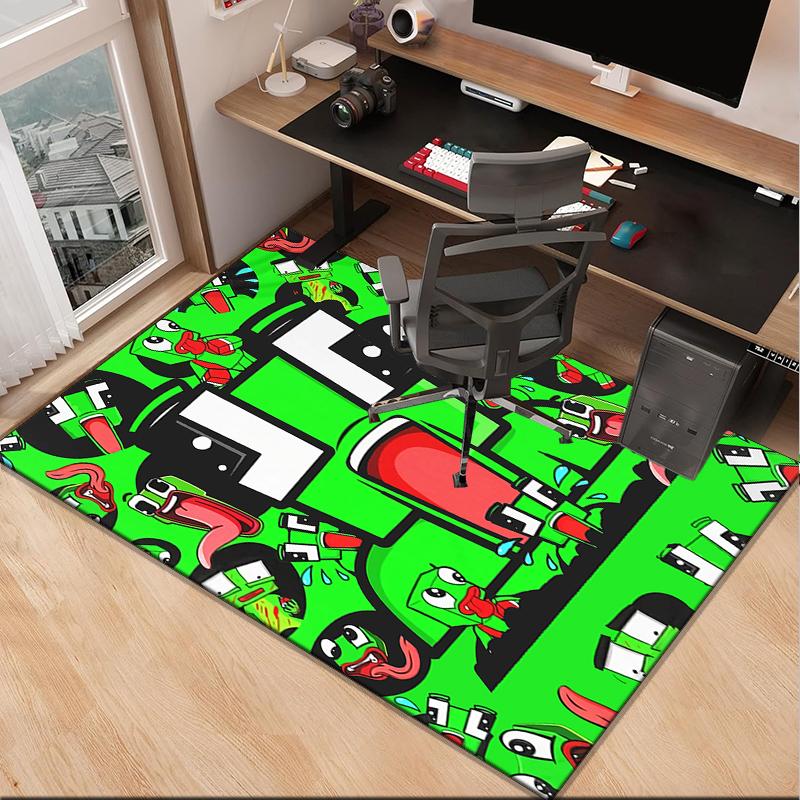 Space Un-speakable Adventure Office Rug Chair Mat, Game Carpet, Suitable for Front Door, Bedroom, Living Room, Desk, Holiday Gift