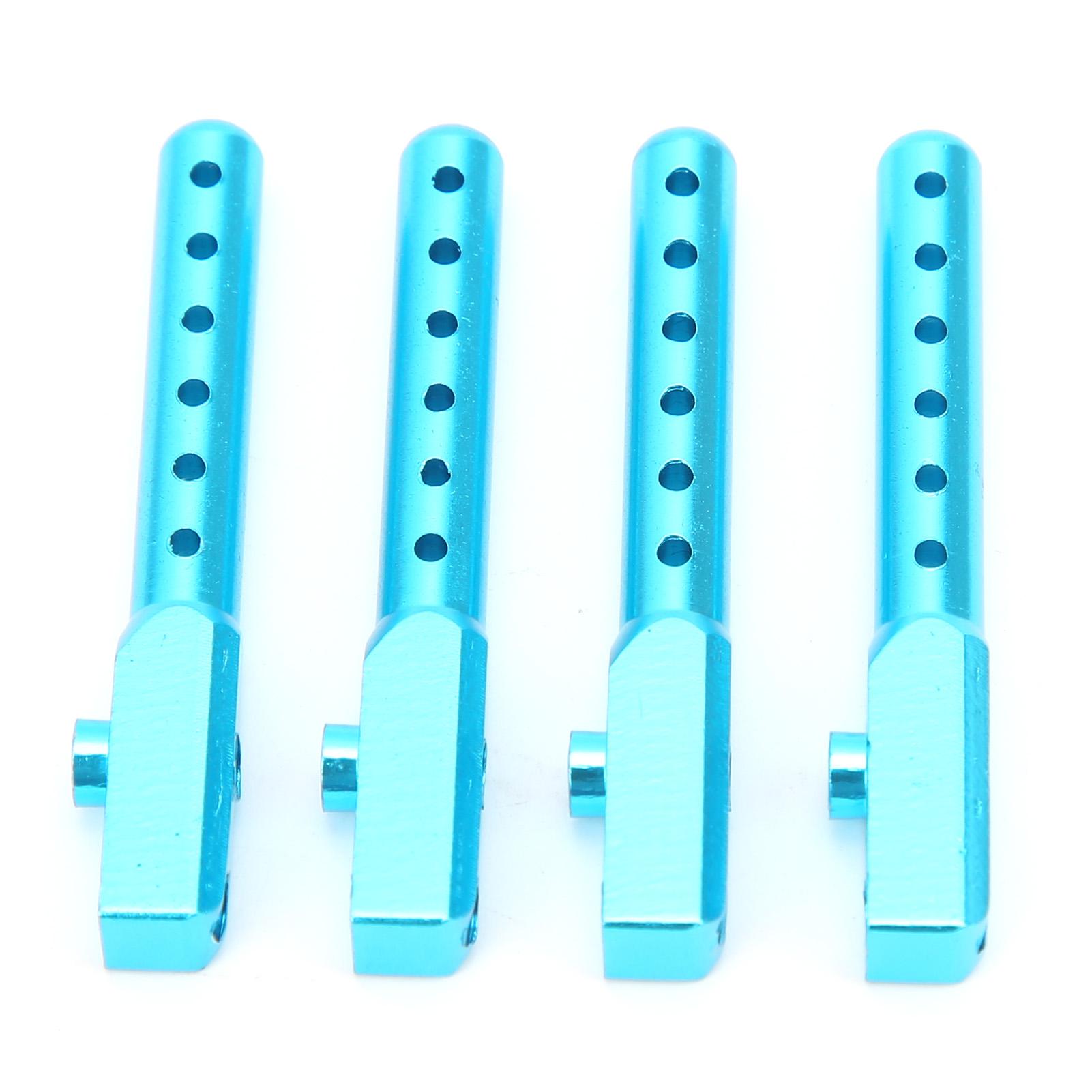 

4 шт. Стійки кузова RC автомобіля з алюмінієвого сплаву, запасні частини для модернізації, аксесуари для заміни для Tamiya TT01