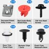 130pcs T30 Engine Splash Guard Undertray Cover Screw Bolt U Nut Clip for Ford  Escape Explorer Edge Transit ConnectW713297-S300