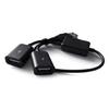 USB Splitter USB Male To 2 Female USB Extension Cable Long USB Y Splitter