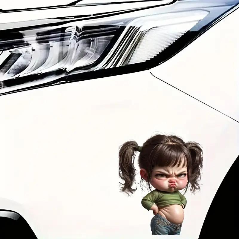 Creative And Cute Car Sticker Body Scratch Cover Car Window Decoration Waterproof Car Sticker Car Decorative Stickers