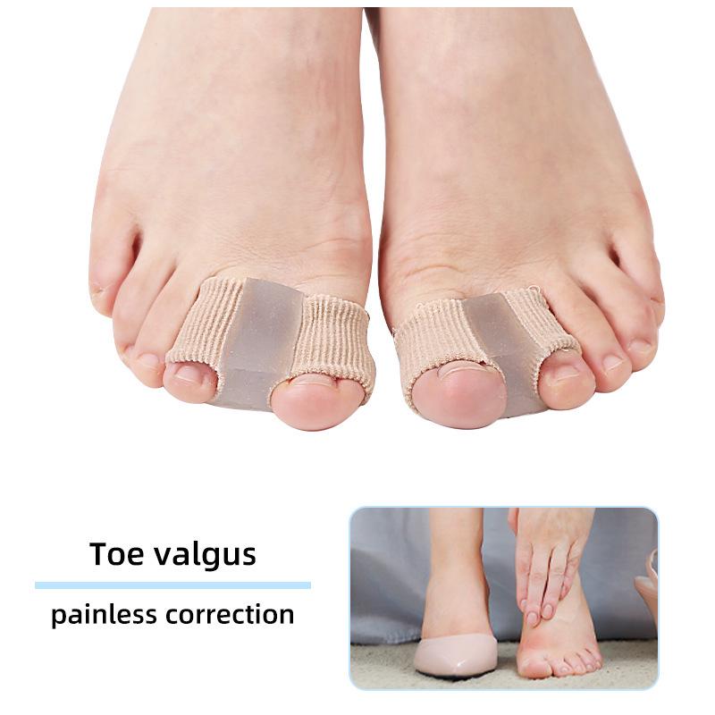 

Double-Hole Orthotic Toe Sleeve for Bunion Relief, Men & Women Large
