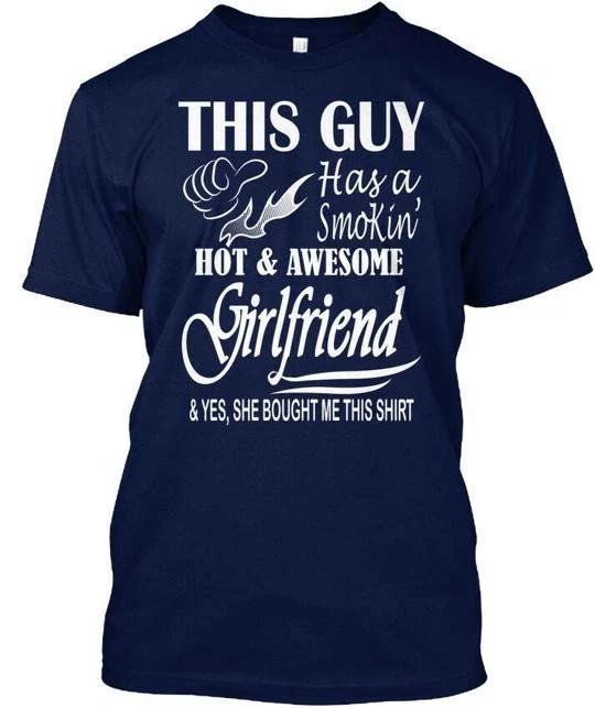 

Girlfriend T shirt Made in the USA Size S to 5XL L