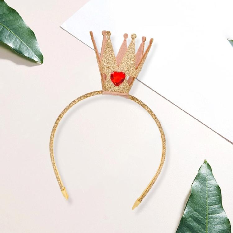 Sequined Tiaras Crown Headband for Party Soft Padded Hairhoop Hair Accessory for Parties and Birthday Christmas Hairband