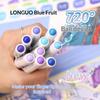 Acrylfarbe Marker Set 9 Stück 9 Farben Direkte Flüssigkeit Schnell Trocknend Wasserdicht für DIY Outdoor Graffiti Innen Heimdekoration Basteln