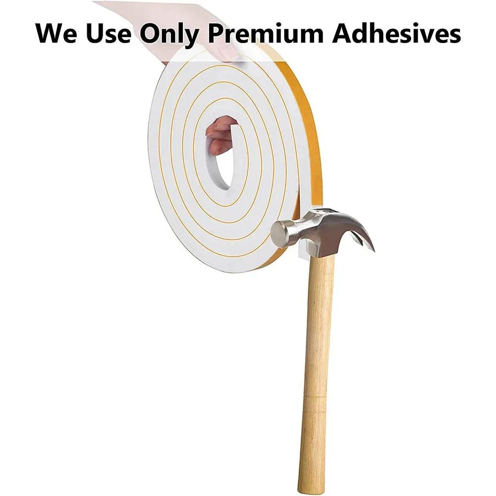 2/4/5M Gummidichtungsstreifen Selbstklebender Türdichtungsstreifen Glas Antikollisions-Wetterschaum-Schalldämmstreifen