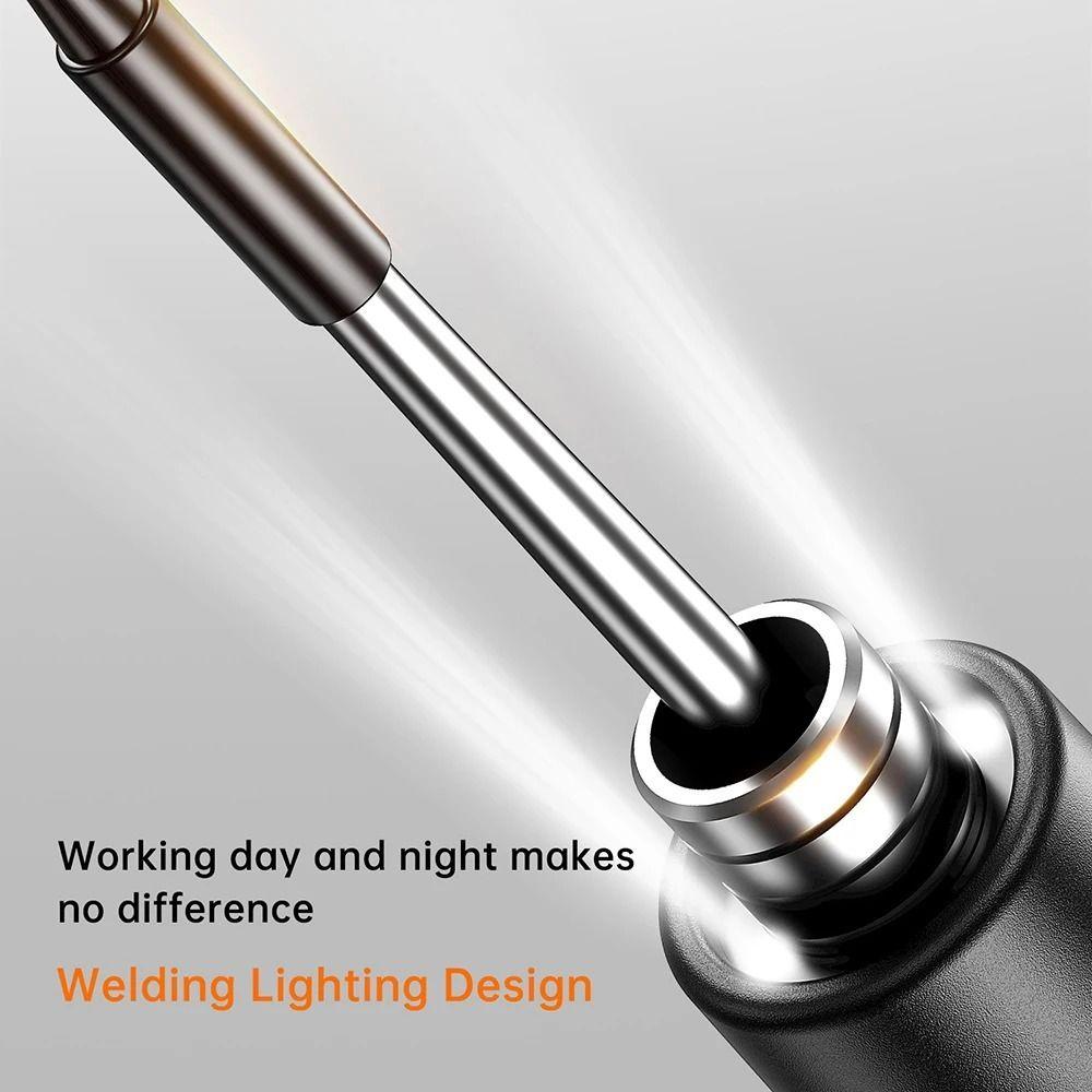 LED Digital Display Electric Soldering Iron Set 1000mAh Battery Fast Heating Welding Heating Pen Adjustable Temperature