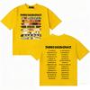 Three Days Grace 2026 Album Merch Tour T-shirt Unisex Magliette in Puro Cotone T-shirt a Manica Corta Comfort Oversize di Alta Qualità