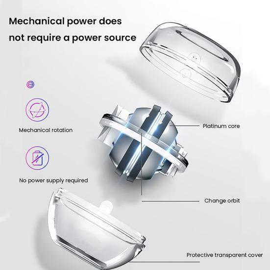 Auto-Start Wrist Ball Exerciser Adjustable Resistance Forearm Trainer Strengthener Torque Ball with Light Muscle Joint Exercise Gyro Ball Hand