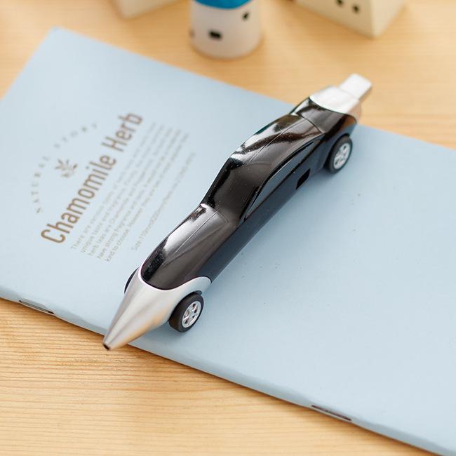 Novelty Racing Car Design Ball Pens Portable Creative Ballpoint Pen Quality for Child Kids Toy Office School Supplies