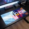 Tappetino per Mouse Grande Personalizzato Lionel Messi, Stampa Testo Nome Personalizzato, Tappetino da Scrivania Antiscivolo con Logo Calcio, Regalo per Gamer